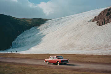 car on the mountain road © mohaned