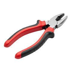 Obraz premium Red and black pliers with comfortable grip for precise work