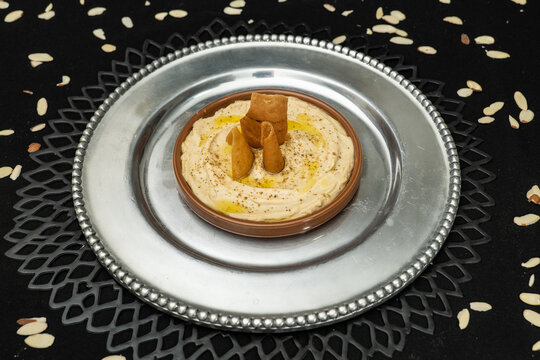 Hummus crema de garbanzos libanesa