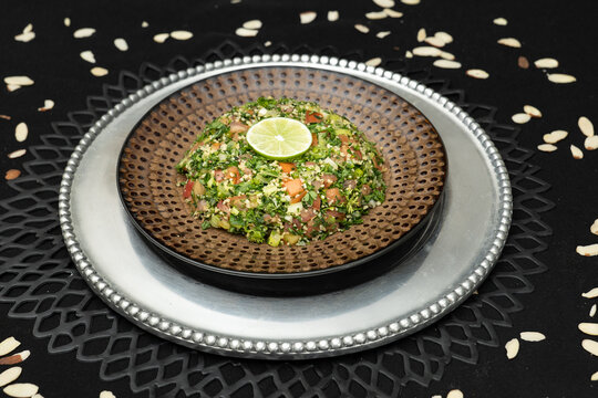 Tabbouleh comida arabe libanesa