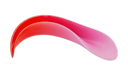 Red and Pink Gradient Ribbon