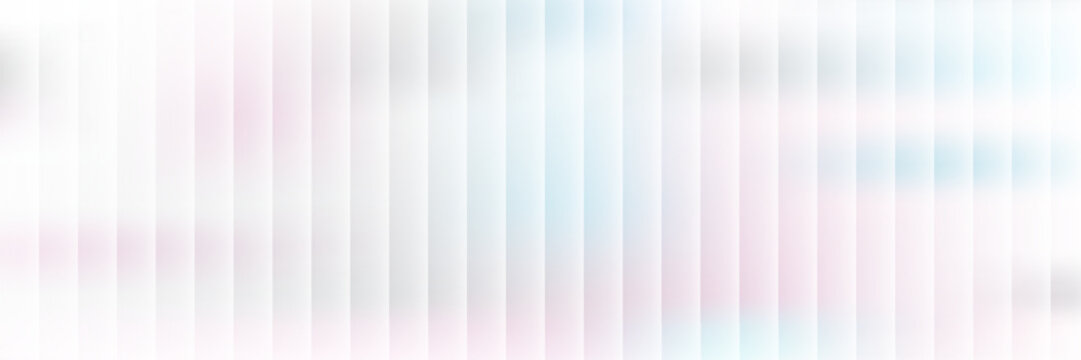 Soft glass ripple gradient in icy pale blue and lavender hues. Delicate reeded texture with frosted distortion effect and minimal vertical blur. Glass texture, vector illustration