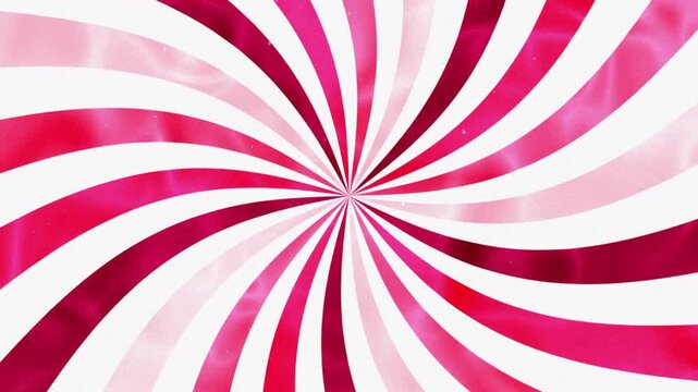 Pink swirl radial retro abstract pattern candy burst vintage stripes ideal for festive designs, children's backgrounds, vibrant promotions, and nostalgic themes.