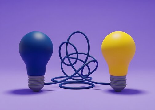 Make the idea brilliant. Bring the technology to perfection concept. Technological breakthrough, and refinement of innovation. Competitive advantage, and practical implementation of new solutions