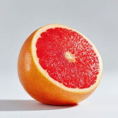 Juicy Half Grapefruit Citrus Fruit Healthy Food Photography.