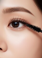 Obraz premium 뷰티 모델, 코스메틱 