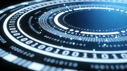 Digital binary code interface