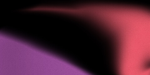 Abstract Grainy Duotone Light Leak on Dark Background