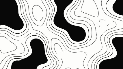 Abstract pattern of wavy lines on black background creates unique design Whisk 0303b958f90d340999247fda4d7fca63dr