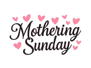 Obraz premium Celebrating mothering sunday