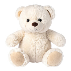 Fototapeta premium Plush toy isolated on white background.