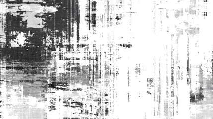 Abstract black and white textured background, with a grunge and artistic look. The textured design evokes feelings of urban landscapes and artistic expression