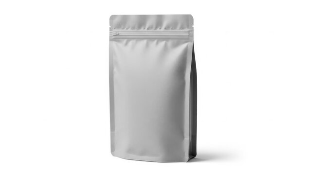 Standing silver foil pouch