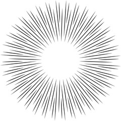 Fototapeta premium Sun burst radial light beam explosion 