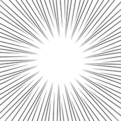 Fototapeta premium Sun burst radial light beam explosion 