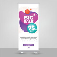 Abstract Liquid Sale Banners Vector