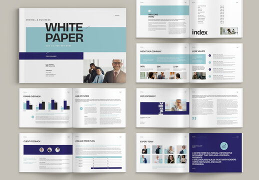 White Paper Landscape Layout
