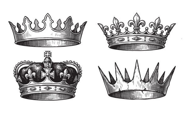 Medieval Royal Crowns and Imperial Diadems