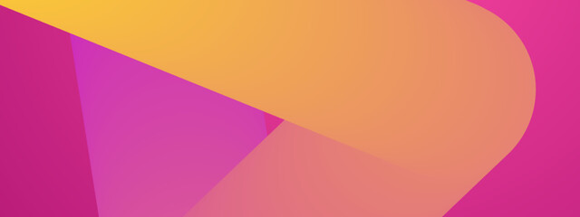 Obraz premium Soft gradient transitions between pink and peach tones creating a clean and modern aesthetic for digital headers