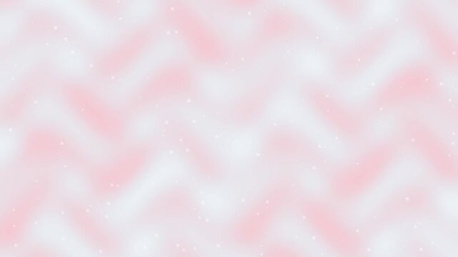Sharp pink and white electric zigzag texture loop with floating square confetti animation