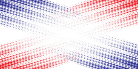 red and blue brush wrap car sticker pattern abstract banner sporty lines red and blue color combination grunge brush pattern racing motorsport design, modern. © Riski