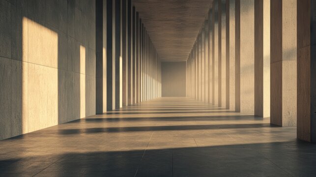 Exploring the Depths of Business Strategy and Decision-Making Through a Long, Enlightened Hallway Concept