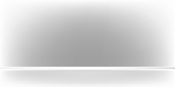 White podium with limbo background. abstract illustration. modern