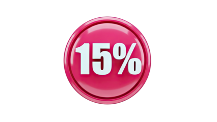 15% Discount Badge
