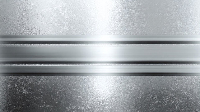 A cool, metallic texture background, featuring horizontal lines and a textured surface, offering a modern aesthetic