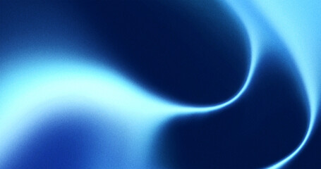 abstract glowing background with deep blue gradient and soft noise texture creating smooth light curves for poster header cover wallpaper banner backdrop design and futuristic digital visuals