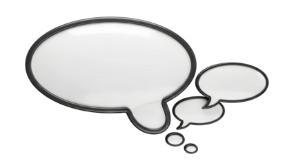 Blank Speech Bubbles Collection