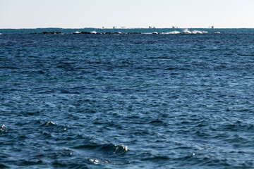 Fototapeta premium tranquil seascape at Biyangdo in Udo, Jeju Island, South Korea