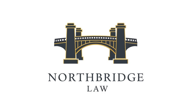 Northbridge Law Firm Logo Featuring Bridge Illustration.
