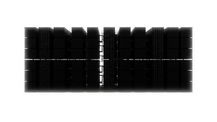 A close-up shot of a dark fence with blurred vertical lines.