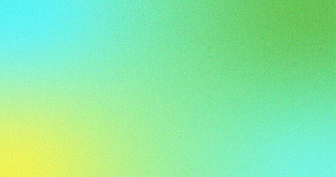 Simple background in blue, green and yellow with rough texture, abstract banner background