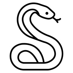 Fototapeta premium Snake Icon