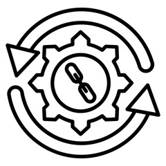 Supply Chain Disruption Icon