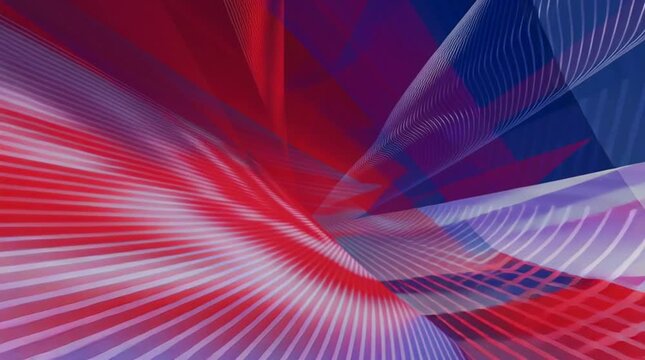 Dynamic abstract background featuring vibrant colors and fluid shapes in motion.