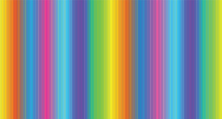 Obraz premium Vibrant rainbow stripes pattern