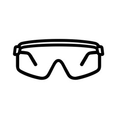 safety glasses eye protection  icon