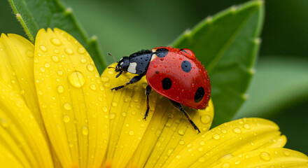 ladybug on a flower