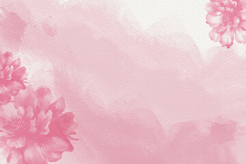 pink background with pink flowers