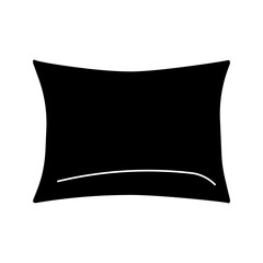 pillow tool for sleeping graphic icon vector