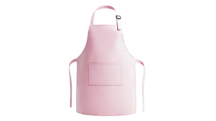 Pink Apron with Pocket