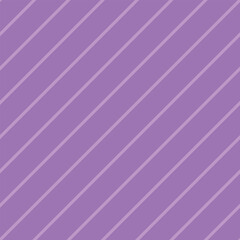 Light purple diagonal stripe seamless pattern with bright lilac background. Minimal geometric vector suitable for branding, packaging, textile, wallpaper, and surface design projects.