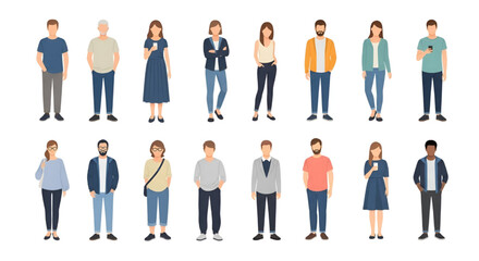 CAD People Vector Set &ndash; Outdoor Figures for Architecture and Landscape Planning