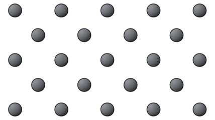 Minimalist floating dots pattern on transparent background