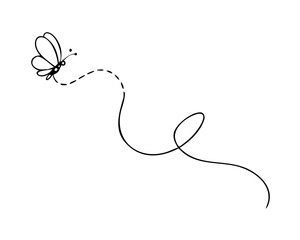 A black and white floral ornament vector illustration featuring a computer mouse string shaped into a love symbol design for an isolated business decoration concept