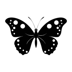 A beautiful macro shot of a bright swallowtail butterfly with colorful wings isolated on a white background captures the delicate beauty of this winged insect in nature