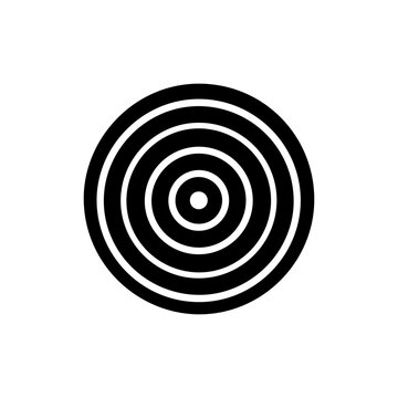 Target Icon with Concentric Circles